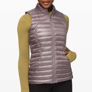 Lululemon Pack It Down Vest Shine Lunar Rock Size 4 New with tags